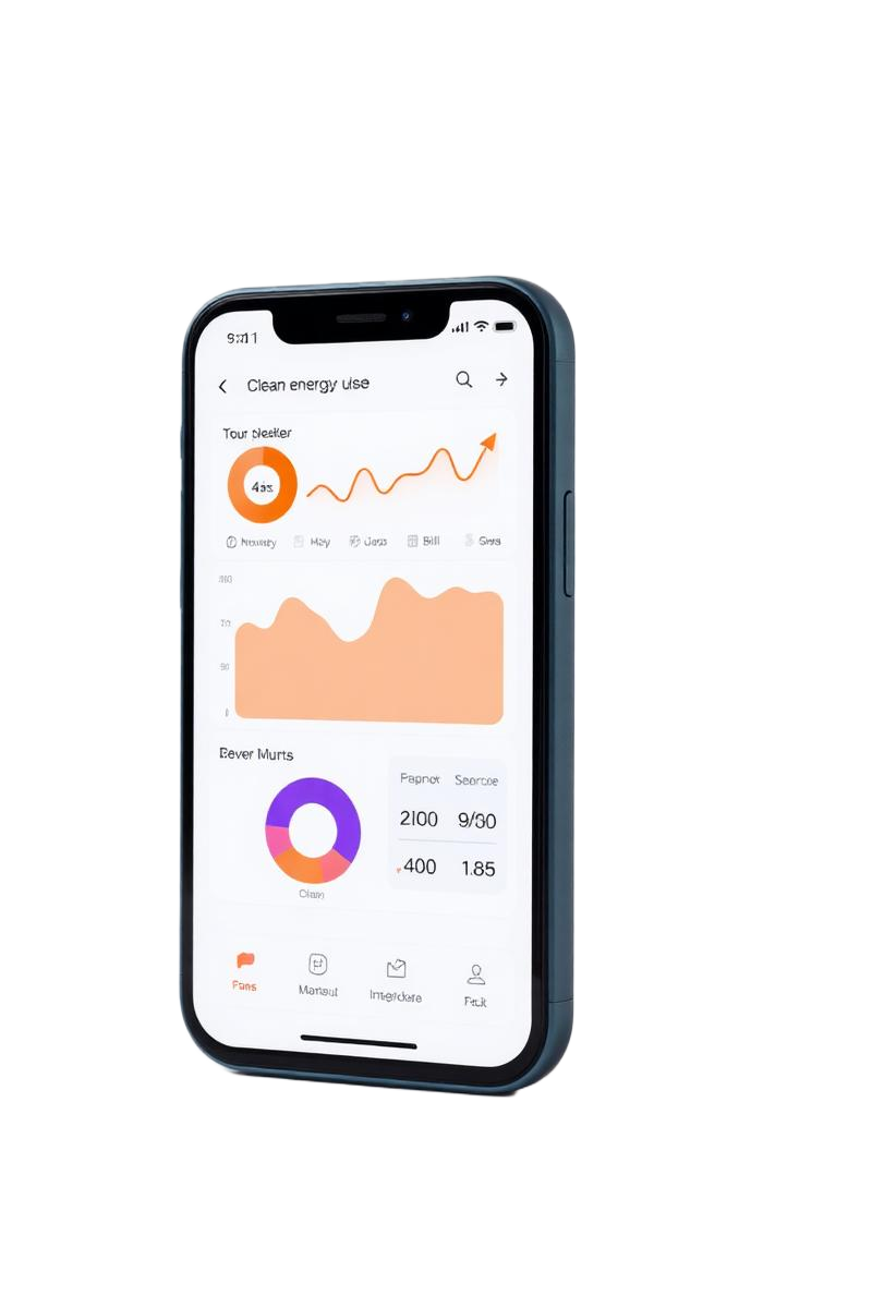 SupportFund dashboard on a phone